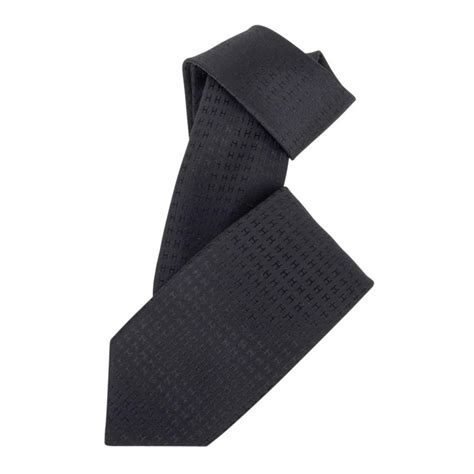 hermes tie black|Hermes ties online shop.